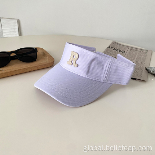 Outdoor Sport Sun Visor Hat Caps Outdoor Quick Dry White Golf Cap Factory